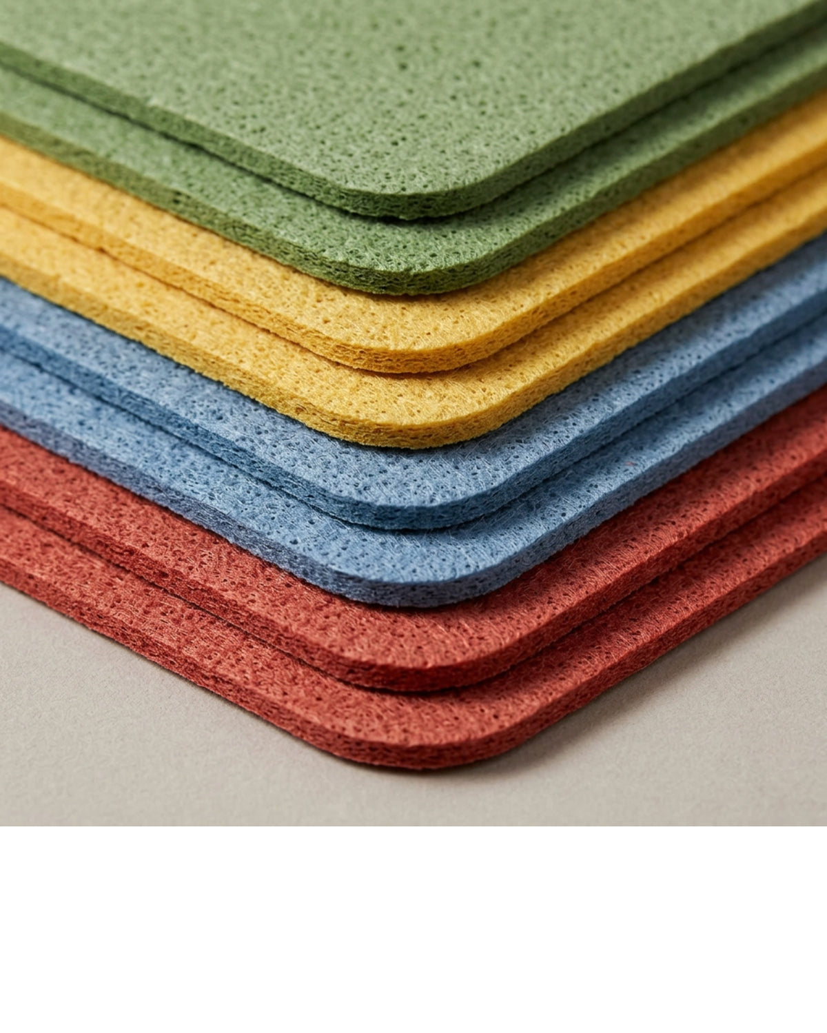 Viloe Cellulose Sponge Cleaning Cloths Set of 8 20 x 18 cm Four Colours - Detail view