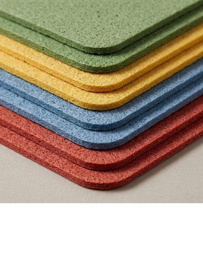 Viloe Cellulose Sponge Cleaning Cloths Set of 8 20 x 18 cm Four Colours - Detail view