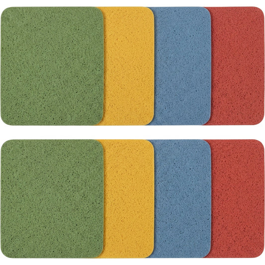 Viloe Cellulose Sponge Cleaning Cloths Set of 8 20 x 18 cm Four Colours - Product view